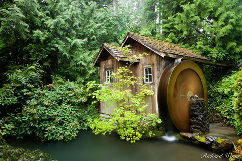 Minter Gardens Water Wheel, Chilliwack, B.C.
