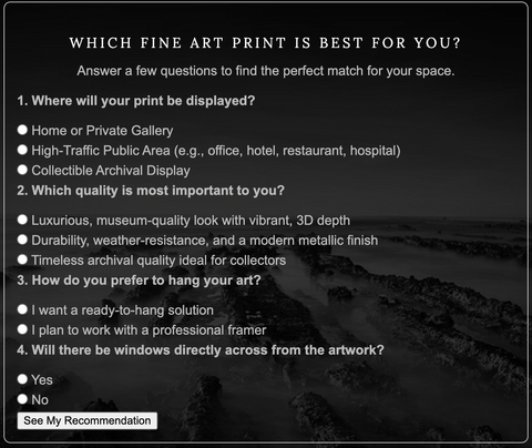 Print Material Widget
