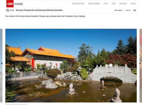 CNN Travelers - Richmond Buddhist Temple