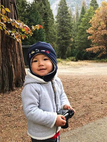 Toddler With Camera