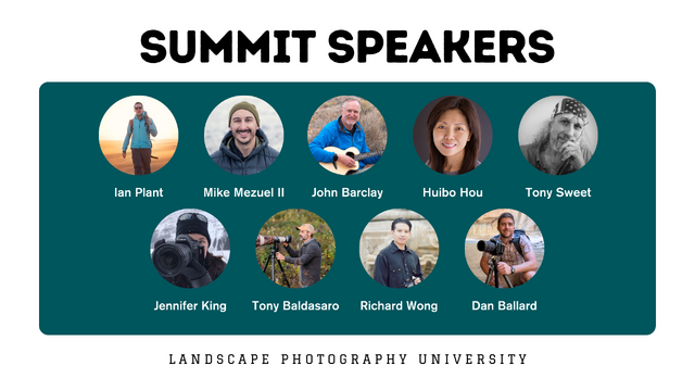 From Amateur to Artist Photography Summit