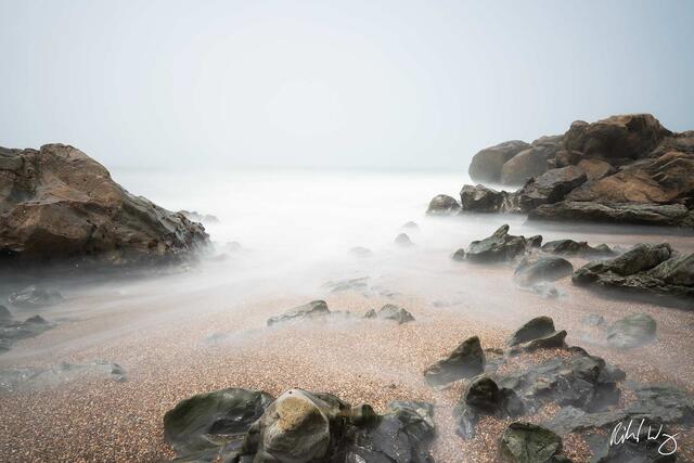 Tide Pool Long Exposure, Bean Hollow State Beach, California, photo