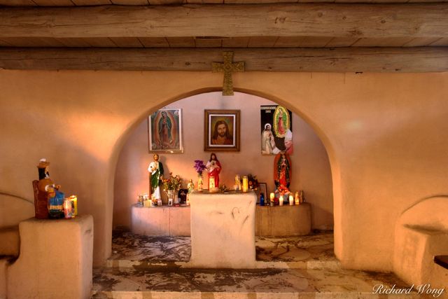 Our Lady of Guadalupe Chapel Interior, Albuquerque, New Mexico