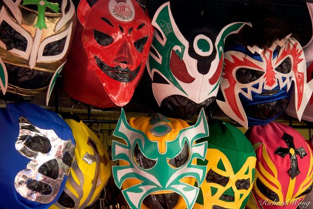 Lucha Libre Masks print