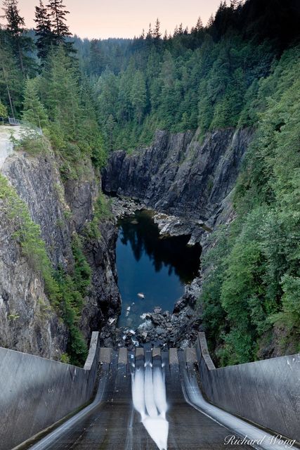 Cleveland Dam, Capilano River Regional Park, North Vancouver, B.C.