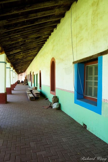 Green Hallway print