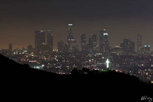 cross on cahuenga, cahuenga pass, photo