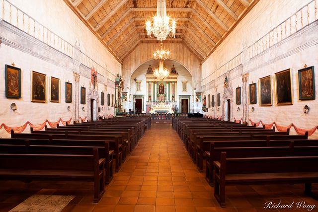 Mission San Jose Chapel print