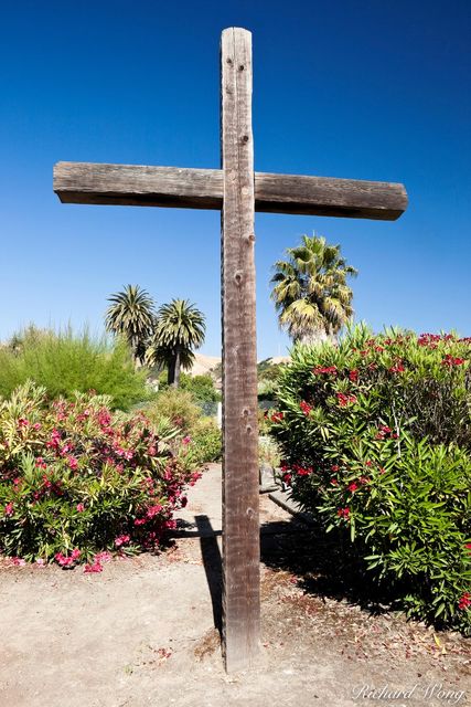 Cross in Cemetery print