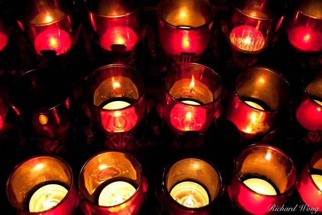Worship Candles print