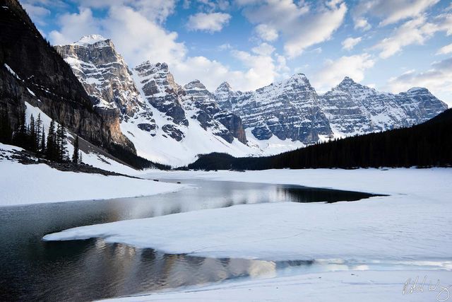 The Valley of Ten Peaks print