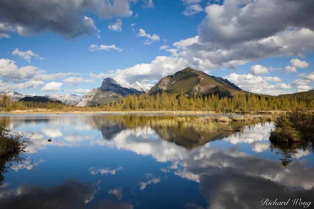 Vermillion Lakes, Banff National Park, Alberta, Canada, Photo