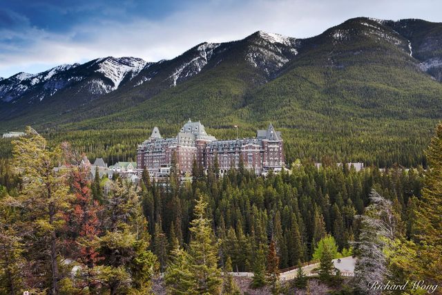 Fairmont Banff Hot Springs print