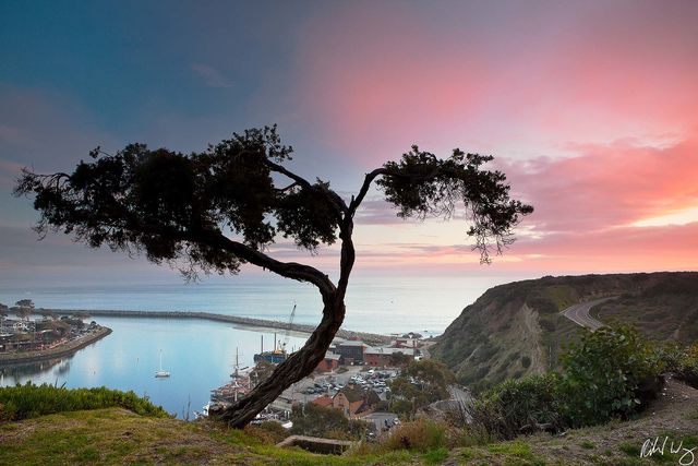 Dana Point Harbor Sunset, Dana Point, California