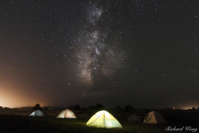 Camping Under The Stars print