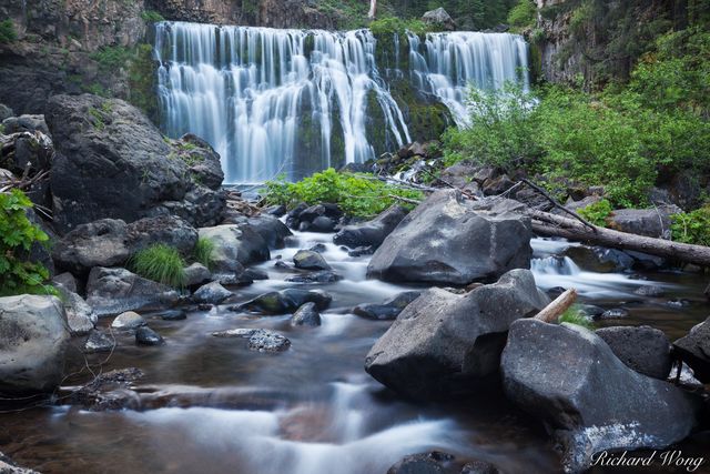 Middle McCloud Falls print