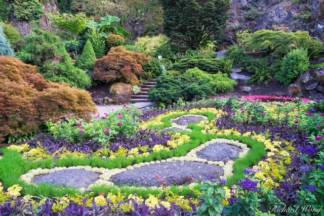 North Quarry Garden at Queen Elizabeth Park, Vancouver, B.C., photo