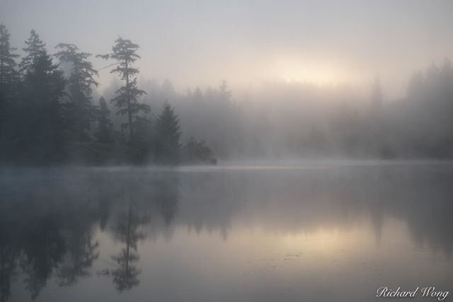 Dream Lake, San Juan Island, Washington, photo