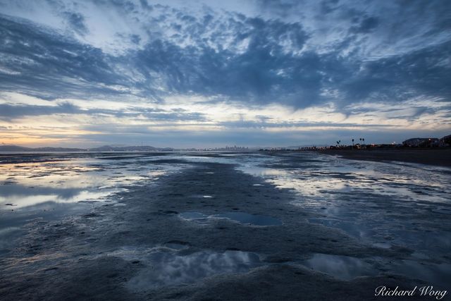 Metallic Sky print
