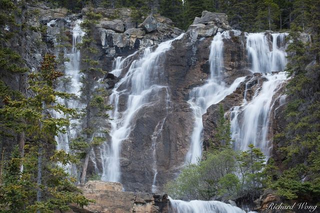 Tangle Falls, Jasper National Park, Alberta, Canada, photo