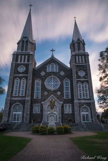 Baie-Saint-Paul Church print