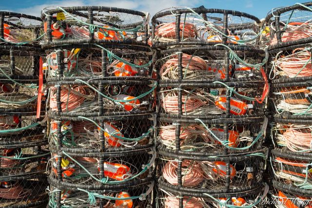 Crab Pots print