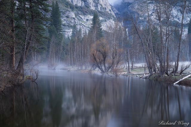Morning Fog on the Merced print