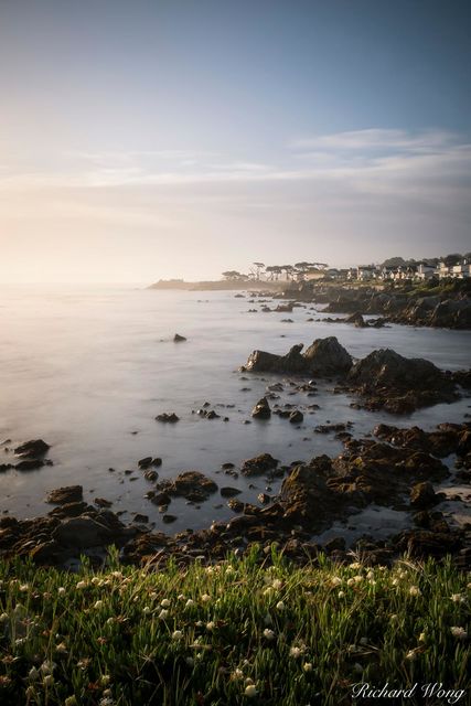 pacific grove, sunrise, california, photo