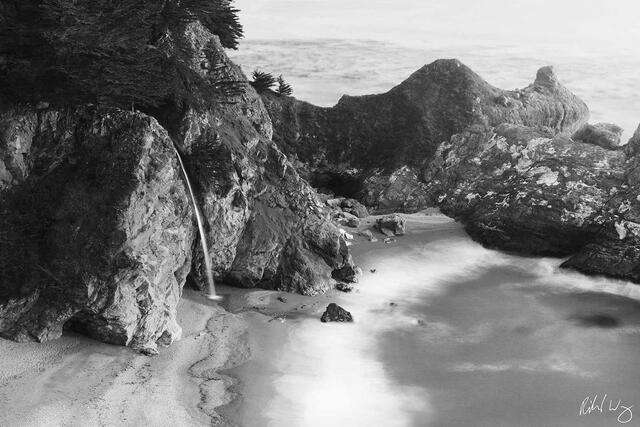 McWay Falls Black & White print