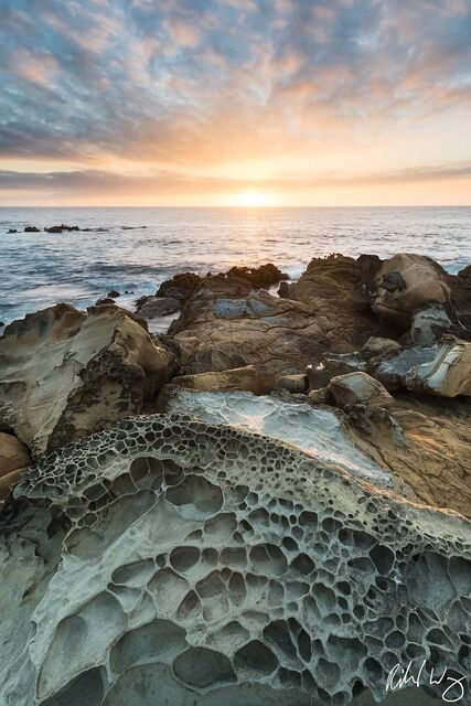 Tafoni, Salt Point State Park, California, photo