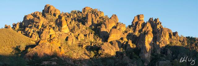 Pinnacles at Sunset Panoramic, Pinnacles National Park, California, photo