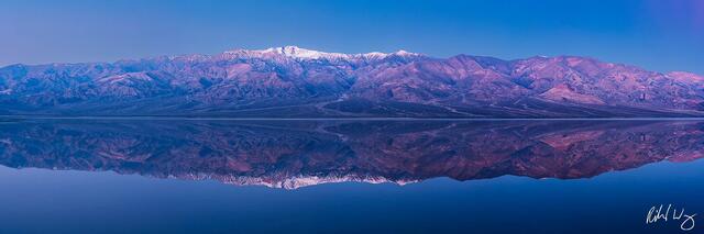 Lake Manly Panoramic at Badwater Basin, Death Valley National Park, California, photo