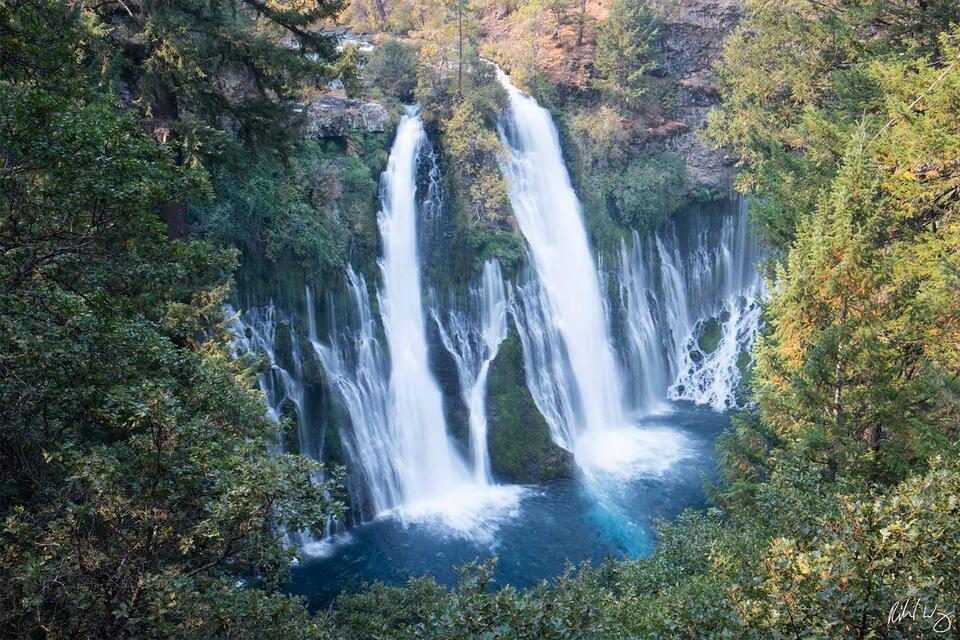 Burney Falls Scenic Overlook print