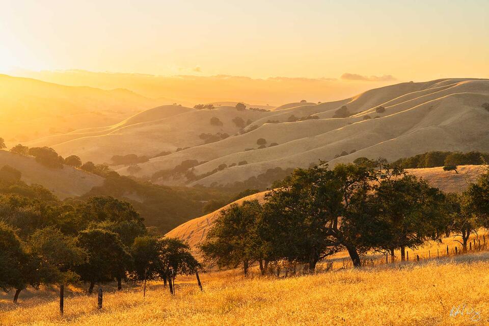 Del Valle Regional Park Sunset, Livermore, California, photo