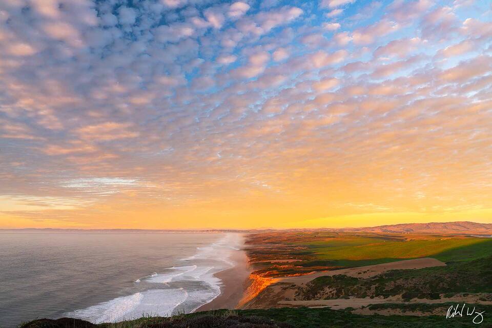 The Great Beach Sunset, Point Reyes National Seashore, California
