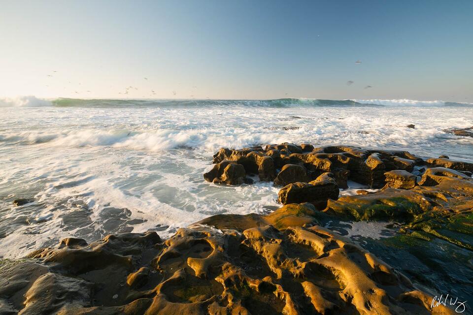 Powerful Tides, La Jolla, California, photo