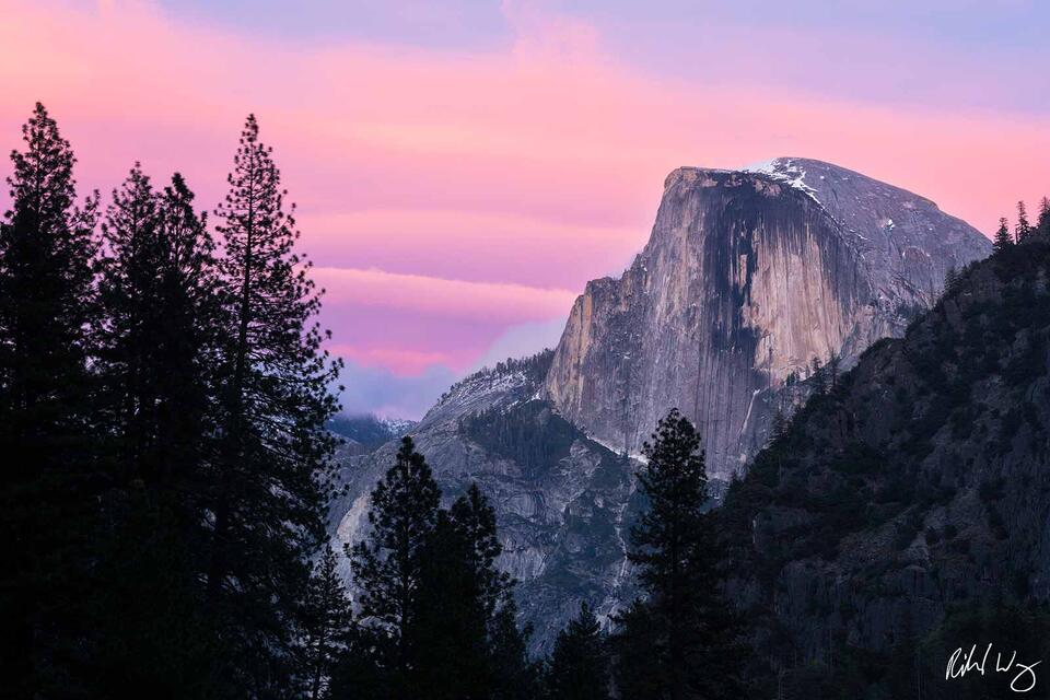 Half Dome & Sentinel Meadow print