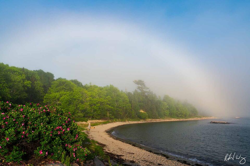 Fogbow Over The Atlantic print
