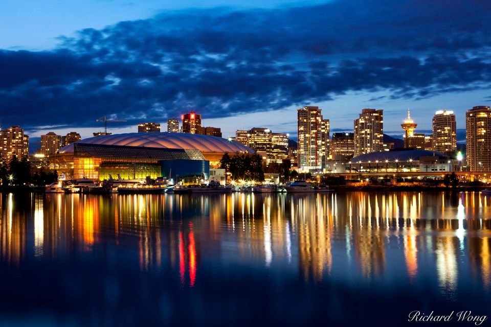 Downtown Vancouver Skyline print