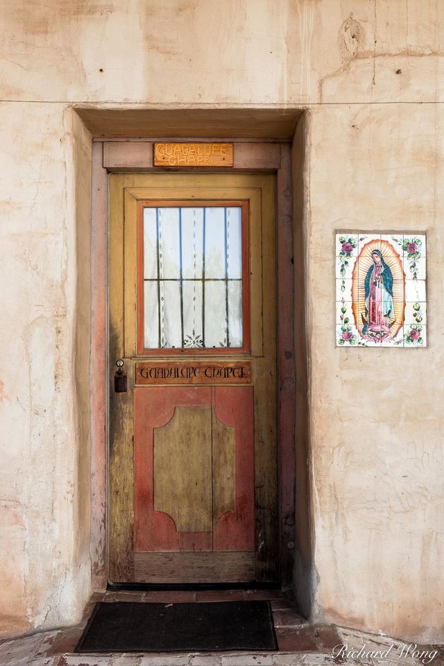 Guadalupe Chapel Door print