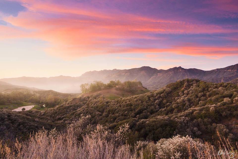 Santa Monica Mountains print