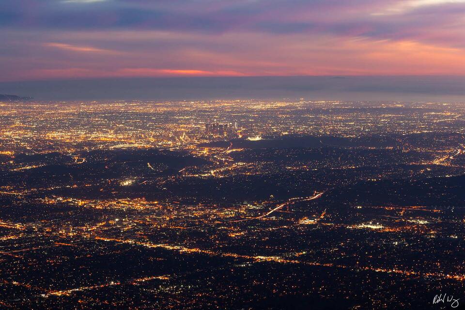 L.A. Nights print
