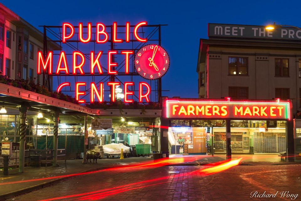 Pike Place Market print