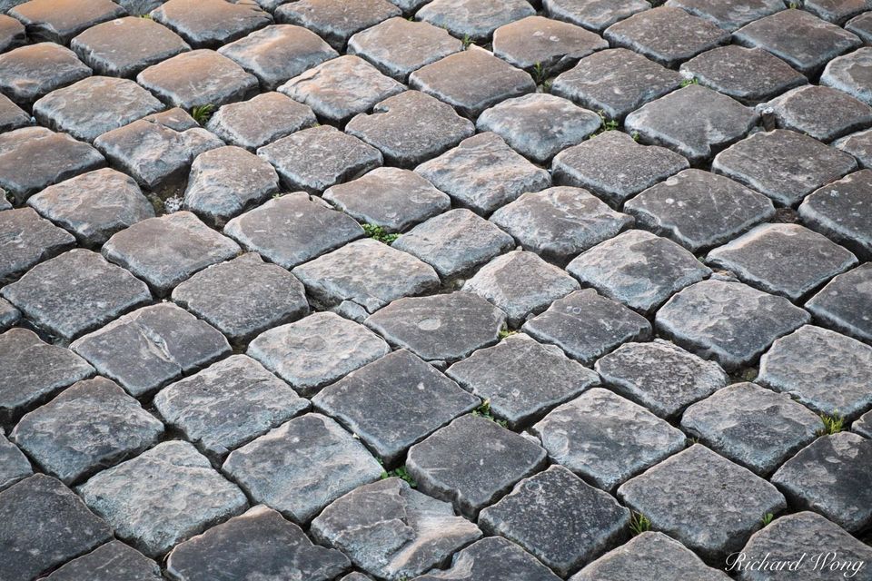 Cobblestone print