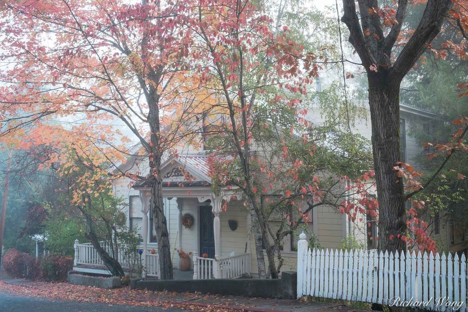 Nevada City Fall Colors print