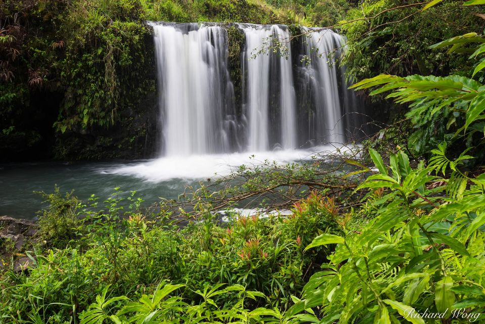 Pua'a Ka'a State Wayside Park Waterfall, Maui, Hawaii