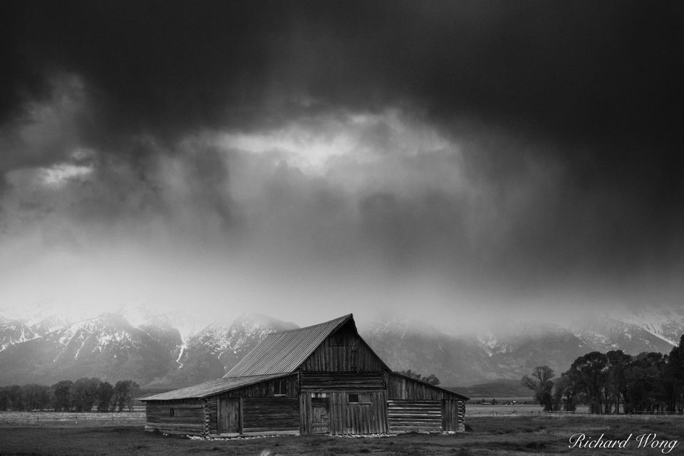 Mormon Row Barn print