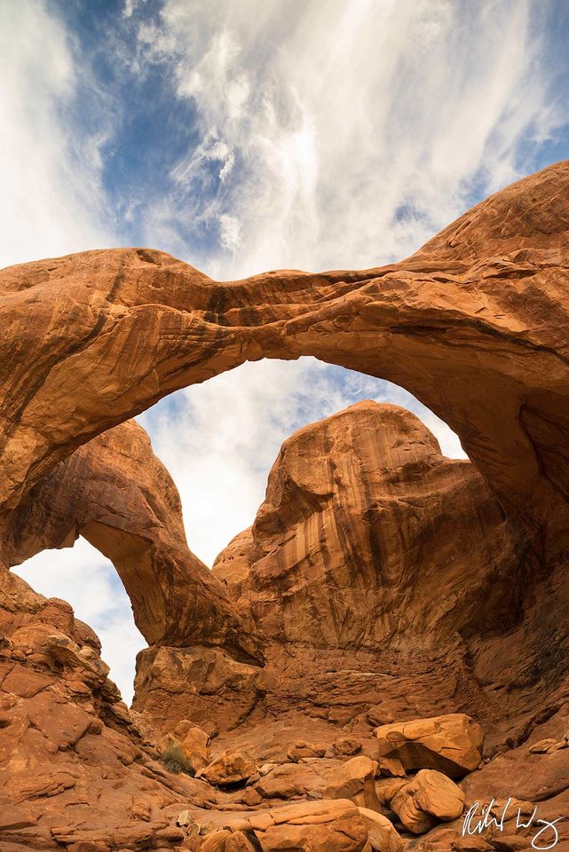 Double Arch print