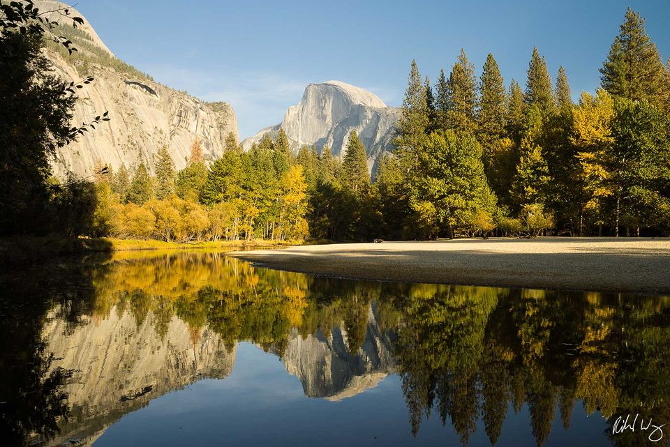 Half Dome & Merced River print