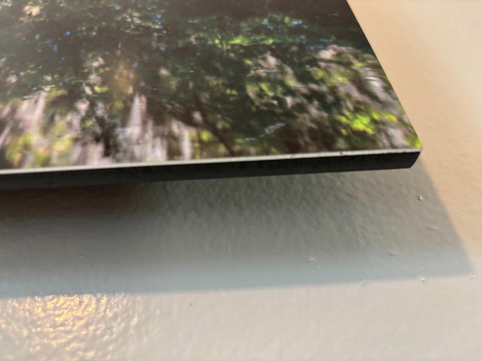 Gallery-Quality: Limited Edition ChromaLuxe Tuxedo Mount - Ready To Hang
